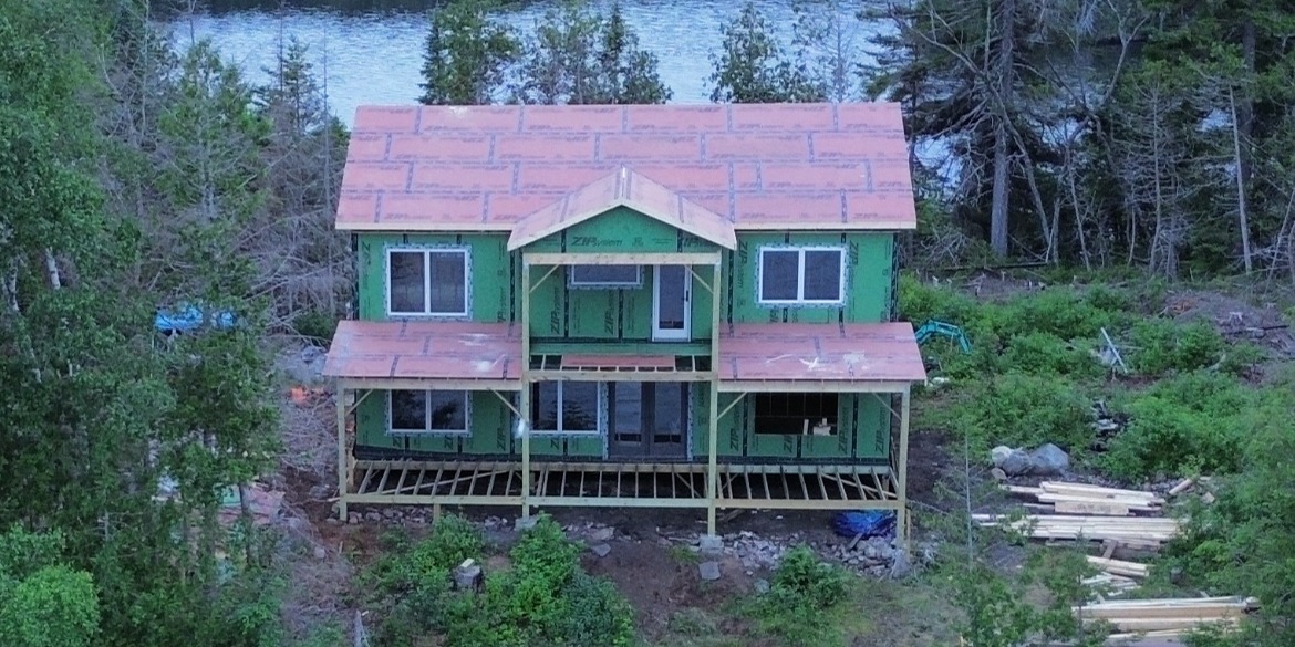 Maine Island Cabin: The Build